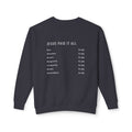 Jesus Paid it all Crewneck Sweatshirt